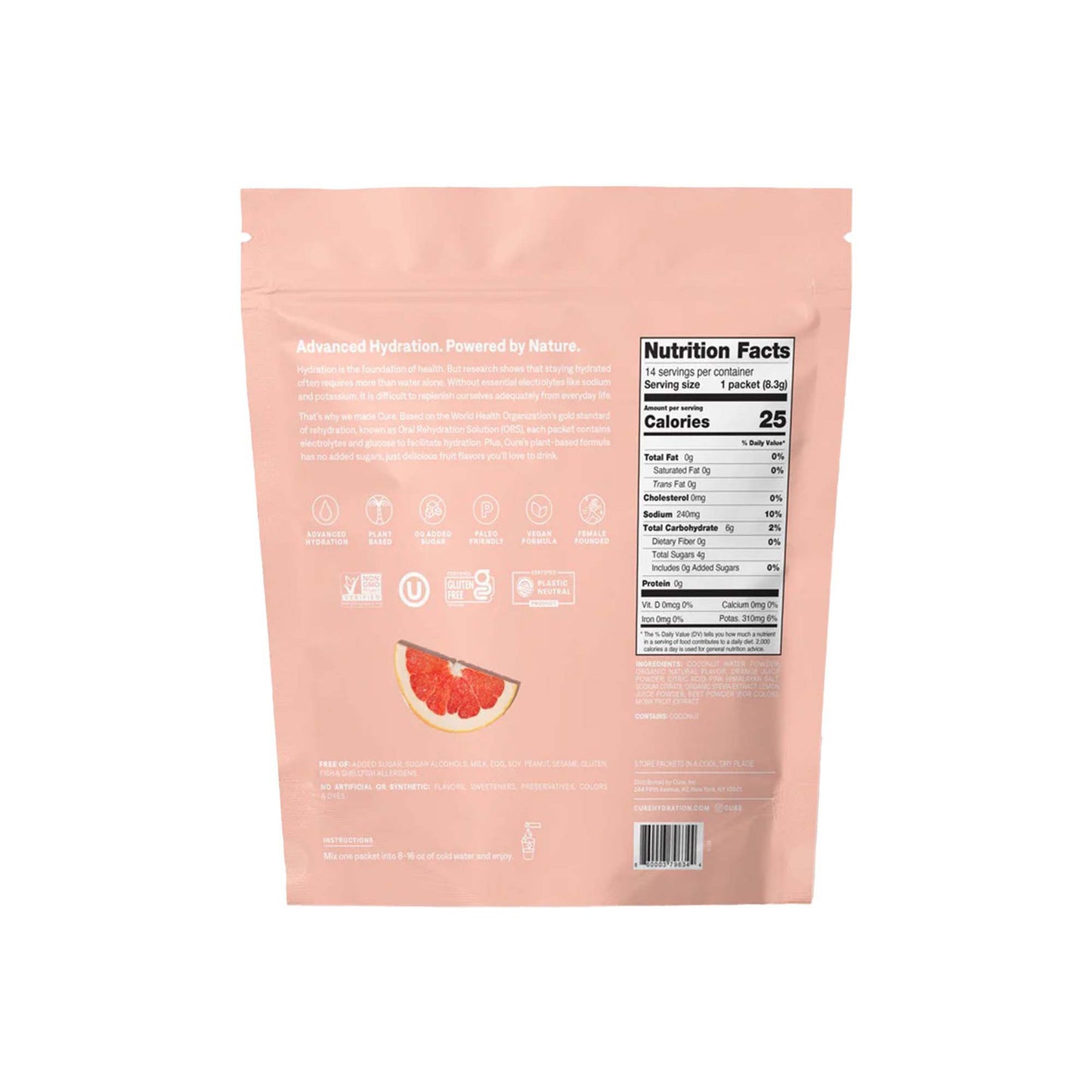 Cure Hydrating Electrolyte Drink Family Bundle, Mix and Match