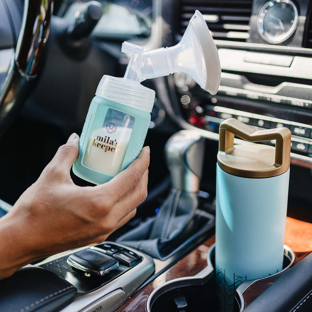 MilKeeper Breast Milk Cooler Starter Set, Ocean Mist