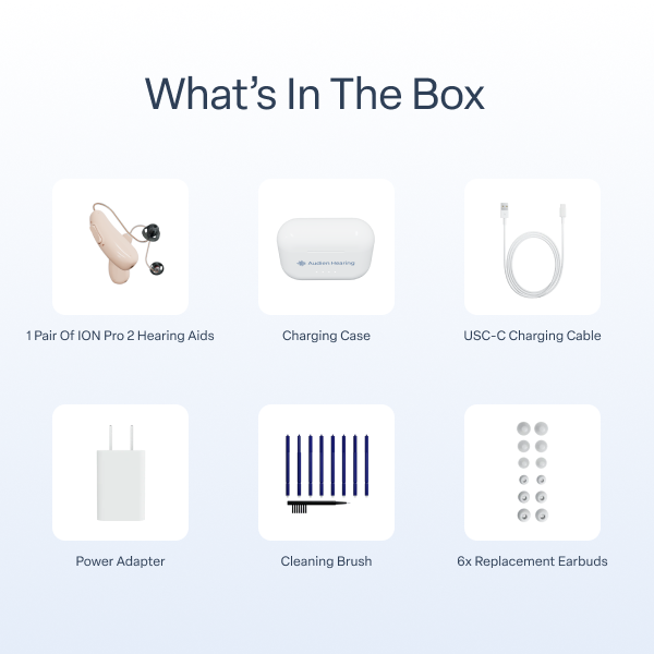 Audien Ion Pro 2 OTC Hearing Aids