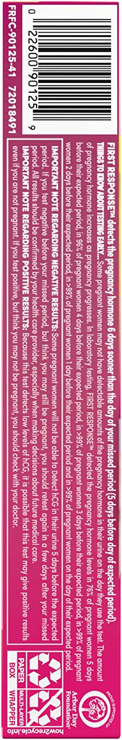 First Response Early Response Pregnancy Test, 2 Tests