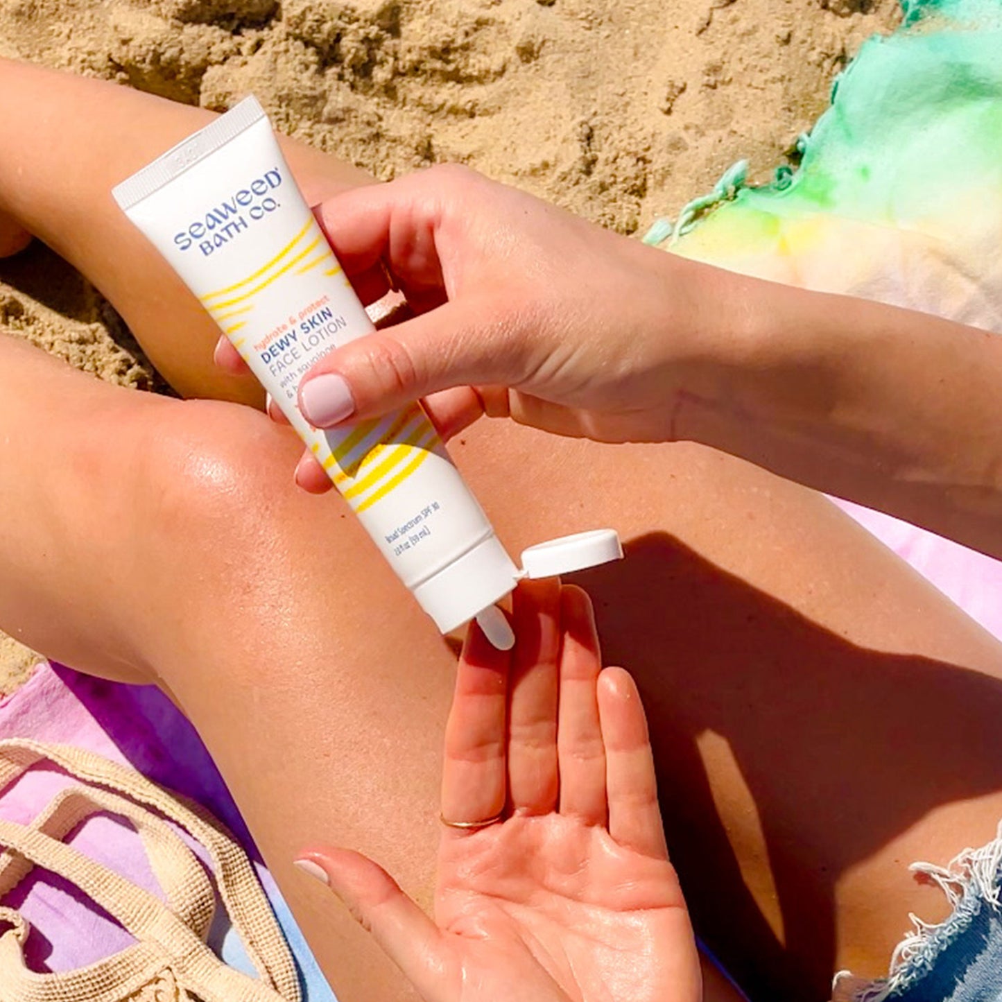 The Seaweed Bath Co Dewy Skin Face Lotion SPF 30, 2 oz.