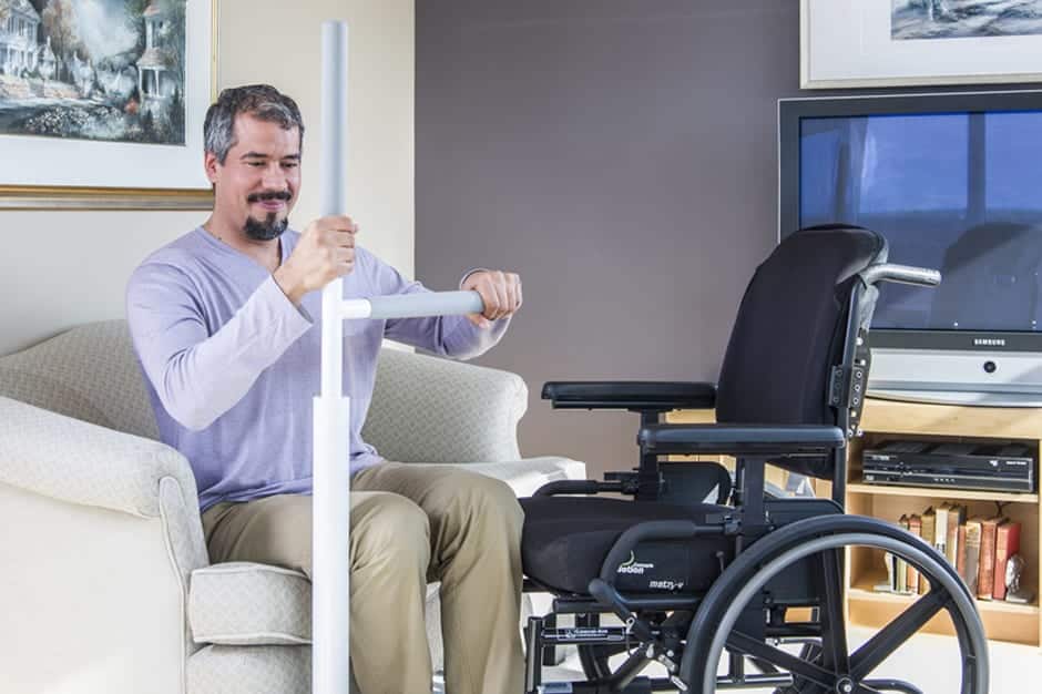 Advantage Poleª Bariatric (Floor Mounted) Transfer Pole