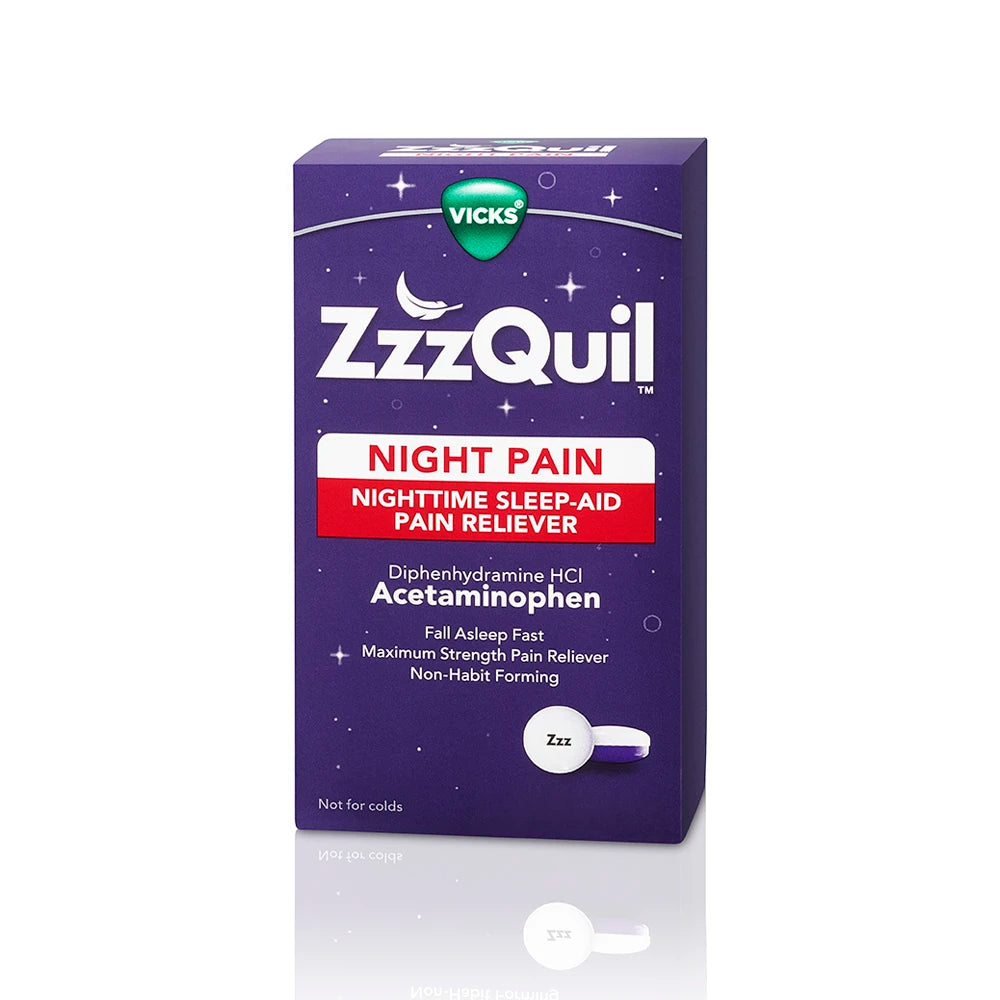 FSAApproved Vicks ZzzQuil Nighttime Pain Relief Geltabs, 60 ct. BuyFSA