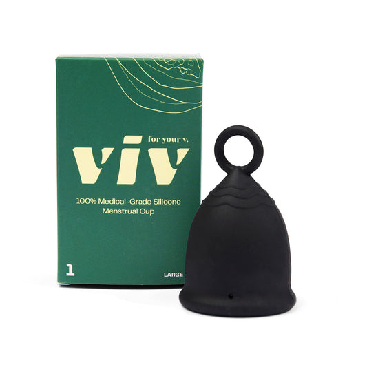 Viv Reusable Silicon Menstrual Cup, Large