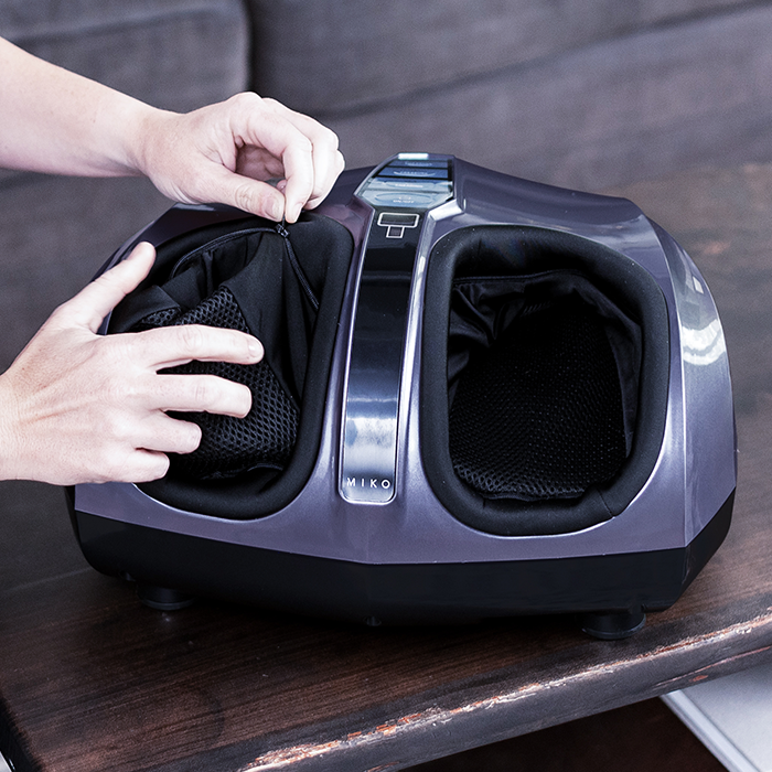 Yoisho Foot Compression Massager Machine with Heat for Plantar Fasciitis, Neuropathy