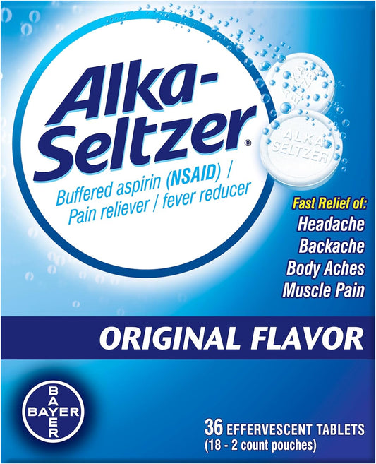 Alka-Seltzer® Antacid Effervescent Tablets, 36 ct