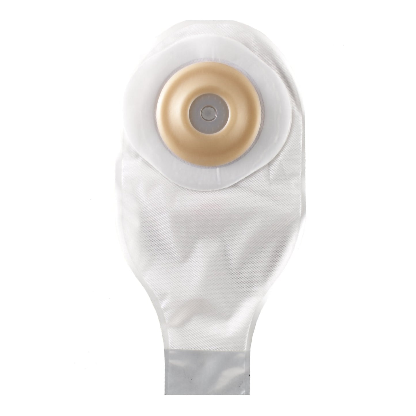 ActiveLife® One-Piece Drainable Transparent Colostomy Pouch, 12 Inch Length, 1-3/8 Inch Stoma, 5 ct