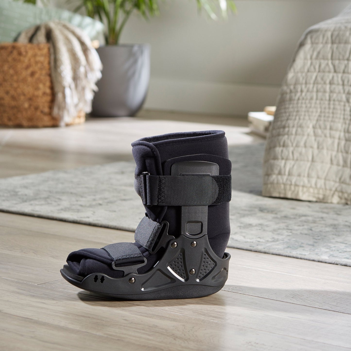 McKesson Pneumatic / Adjustable Air Support Walker Boot, Low Top, Medium