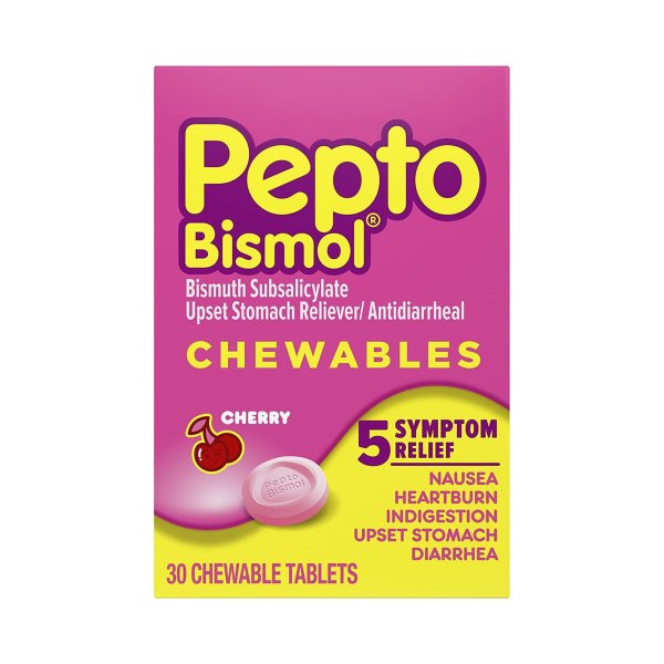 Pepto Bismol Original Strength Chewables Tablet