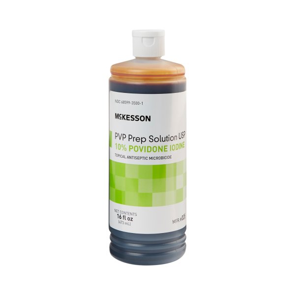 McKesson Microbicide Antiseptic PVP Prep Scrub Solution, 10%
