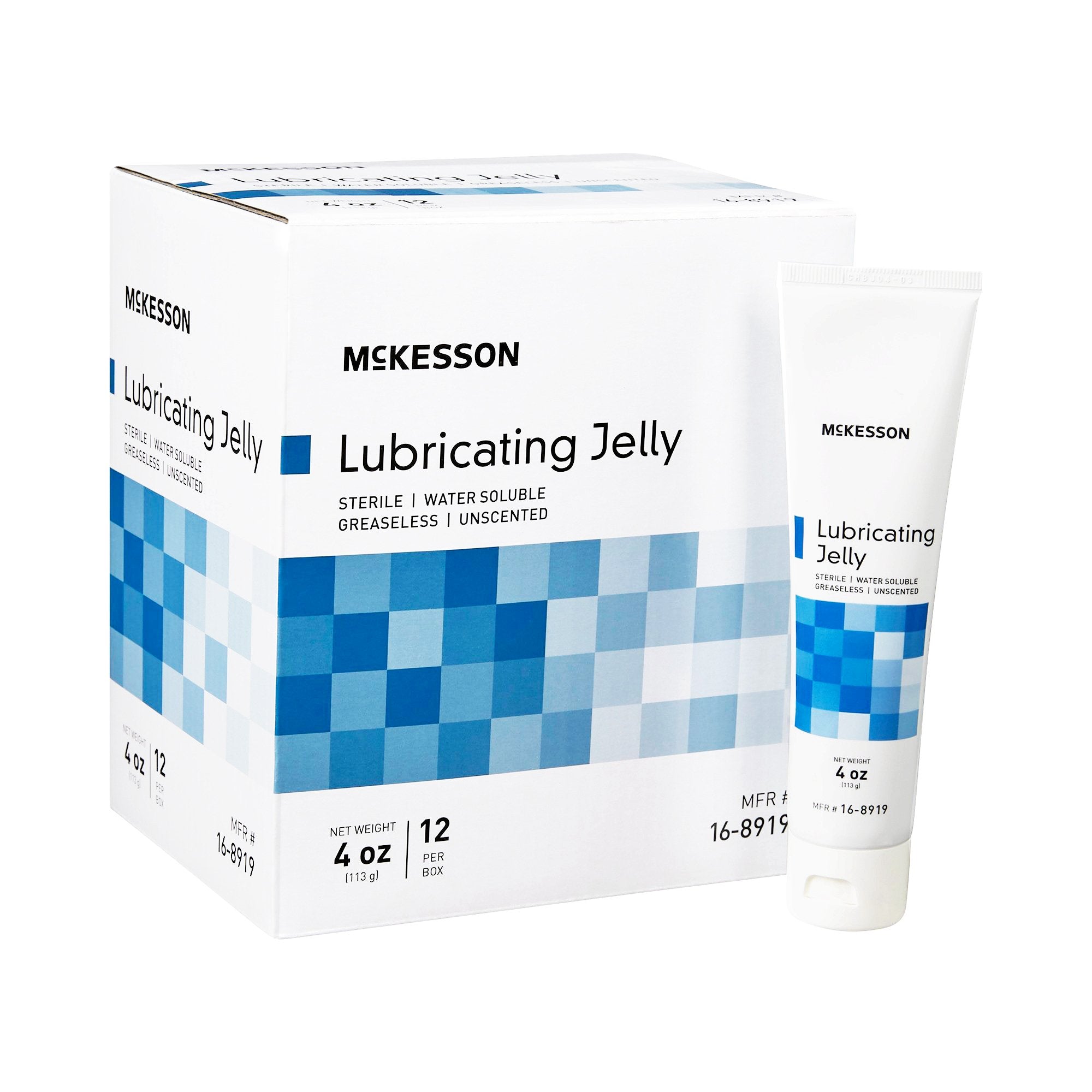McKesson Sterile Lubricating Jelly, 4 oz. Tube McKesson Sterile Lubricating Jelly, 4 oz. Tube