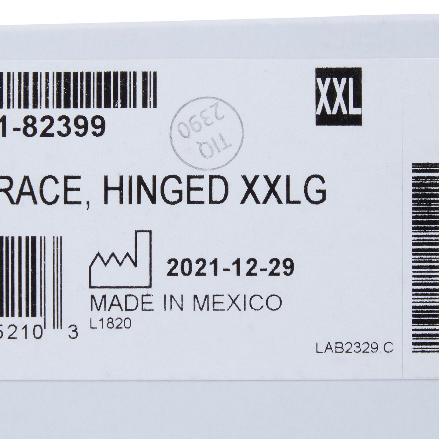 McKesson Hinged Knee Brace, Open Patella