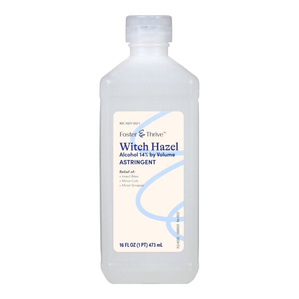 FSA-Approved Foster & Thrive Witch Hazel Astringent Liquid, 16 oz. FSA-Approved Foster & Thrive Witch Hazel Astringent Liquid, 16 oz.