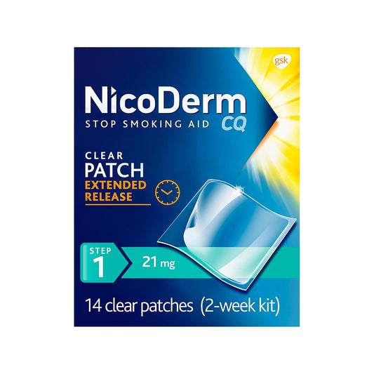 Nicoderm CQ® 21 mg Strength Nicotine Polacrilex Stop Smoking Aid
