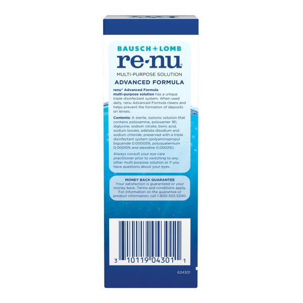 Renu Advanced Formula Multi-Purpose Solution, 4 oz.
