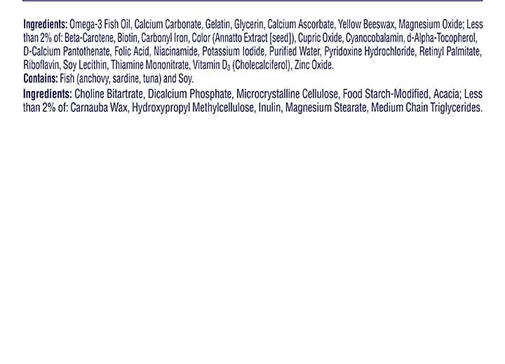 One A Day Prenatal Advanced Multivitamin Softgels, 60 ct.