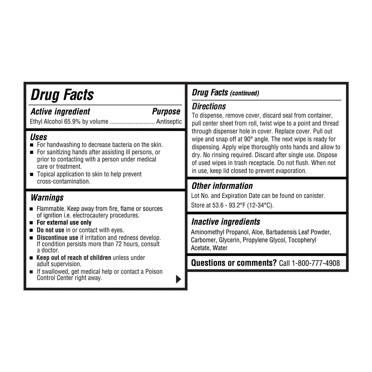 McKesson Hand Sanitizing Wipes, 160 ct. Savings Bundle