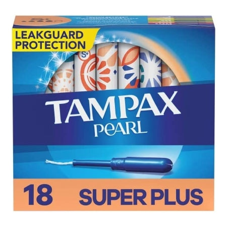 Tampax Pearl Super Plus, 18 ct.