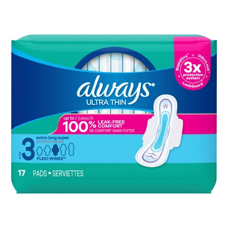 Always Ultra Thin With Wings Super Absorbency
