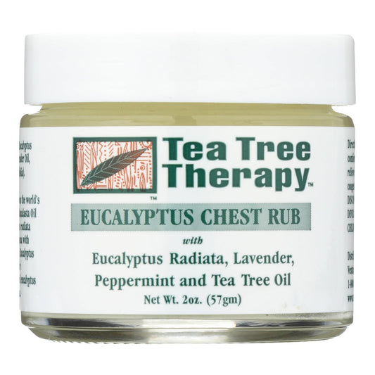 Tea Tree Therapy Eucalyptus Chest Rub, 2 oz.