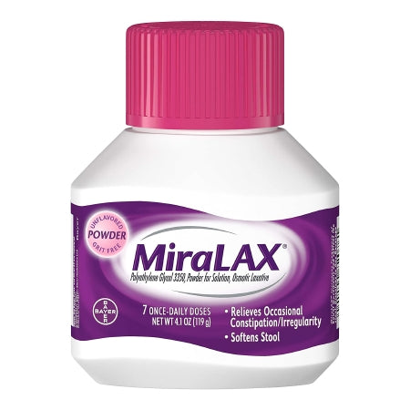 MiraLAX® Unflavored Laxative Powder, 4.1 oz.