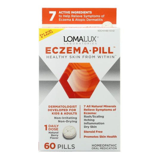 Loma Lux Laboratories Eczema Quick Dissolving Chewables, 60 Ct.