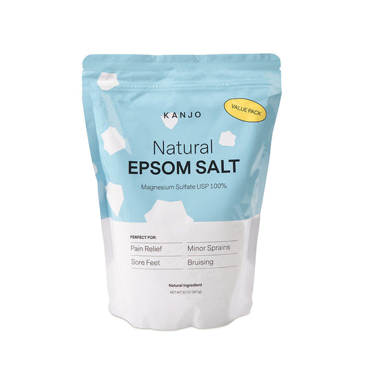 Kanjo Natural Epsom Salt Value Pack, 2 lbs.