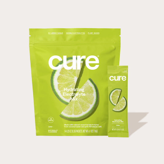 Cure Hydrating Electrolyte Mix, Lime