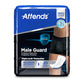 Attends® Discreet Men's Guard, Level 3, 12.5-Inch Length, 20 ct