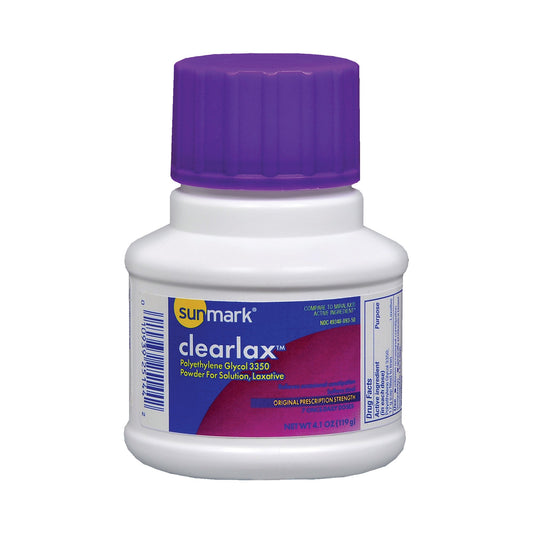 Sunmark® clearlax™ Polyethylene Glycol 3350 Laxative