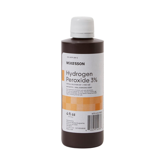 McKesson Hydrogen Peroxide Antiseptic, 4 oz.