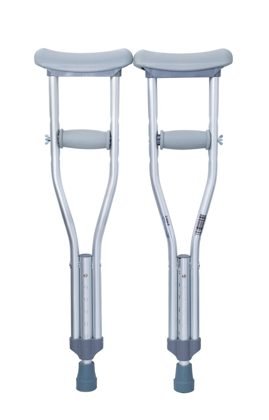 McKesson Underarm Crutches for Children 3'7" to 4' in Height