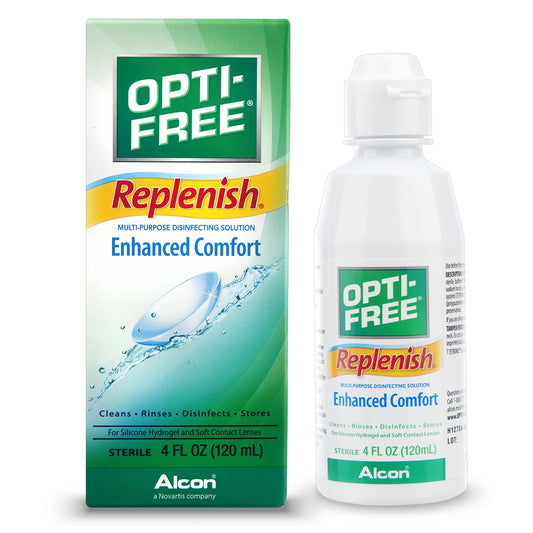 Opti Free® Replenish® Sodium Citrate / Sodium Chloride / Boric Acid Contact Lens Solution