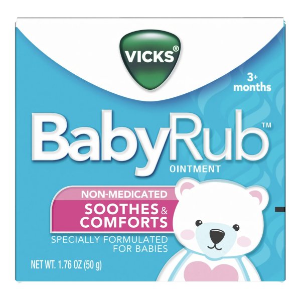 Vicks BabyRub Chest Rub Soothing Ointment, 1.7 fl. oz.
