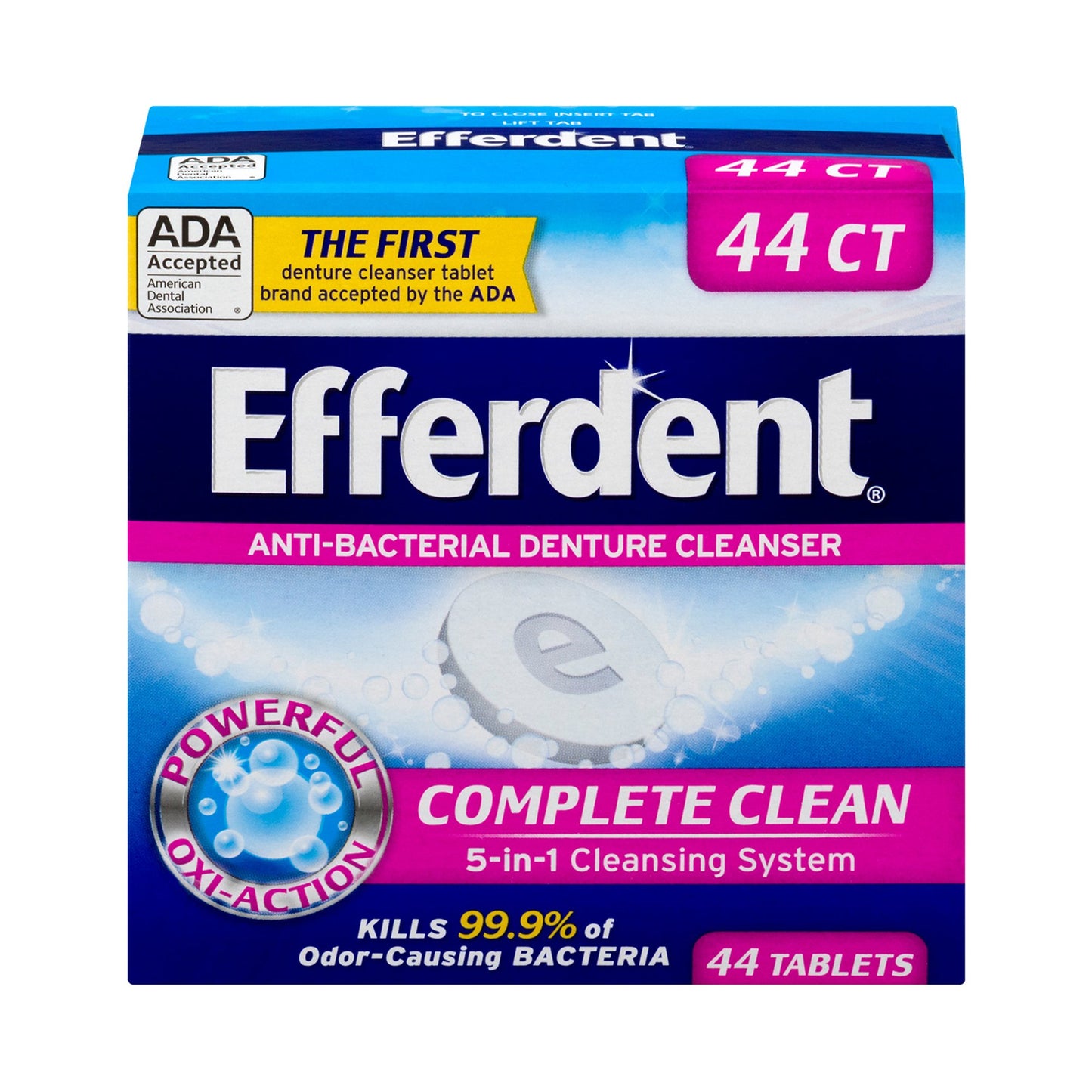 Efferdent® Denture Cleaner, 44 Tablets