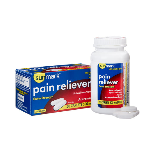 Sunmark® Acetaminophen Pain Relief, 50 ct