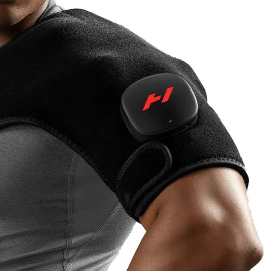 Hyperice Venom 2 Shoulder Heat and Massage Therapy Wrap, Left Shoulders