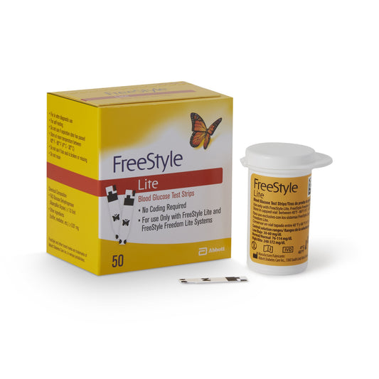 FreeStyle Lite® Blood Glucose Test Strips, 50 ct