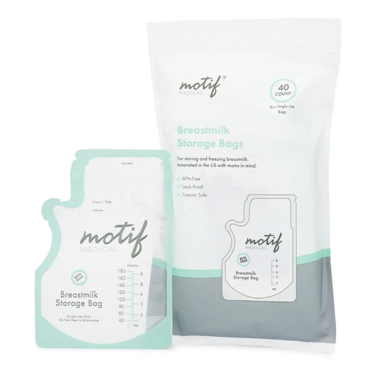 Motif Breastmilk Storage Bag, 40 ct