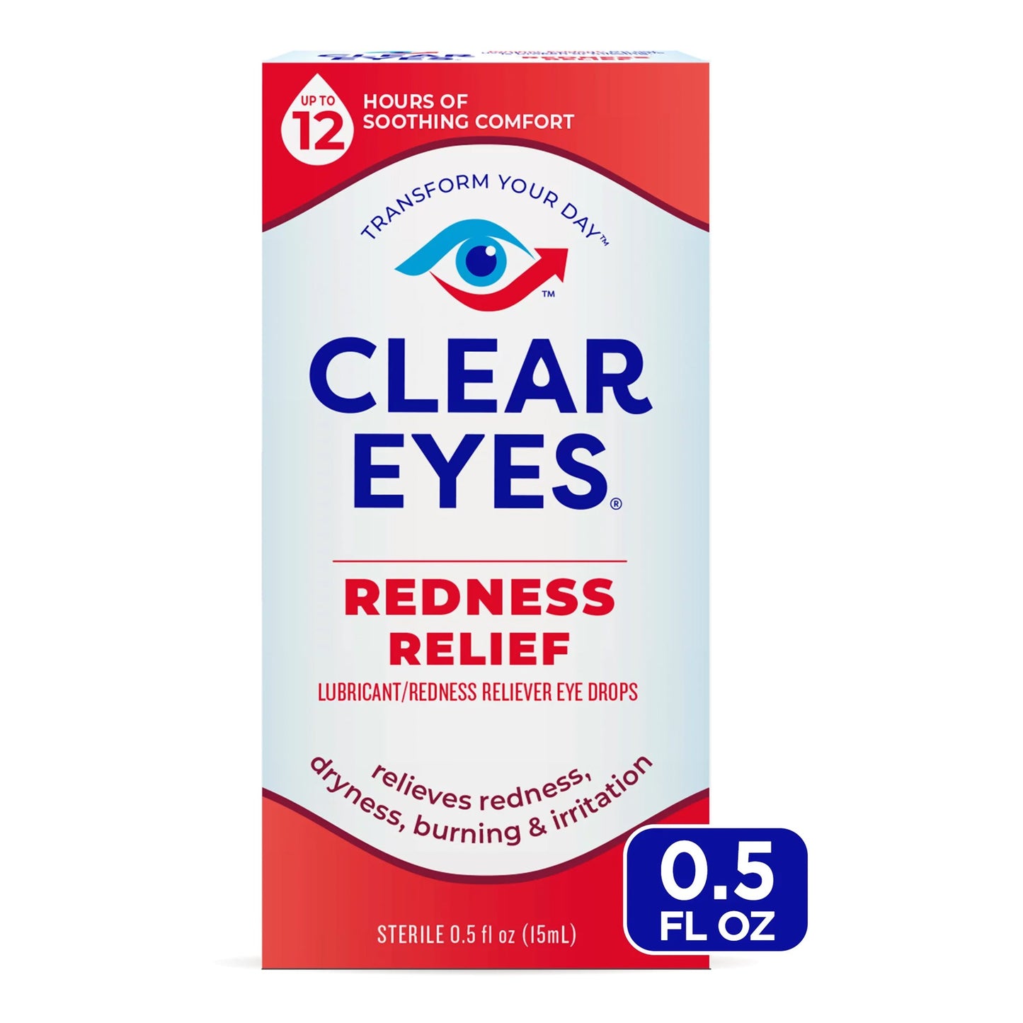 Clear Eyes® Redness Relief Eye Drops, 0.5 oz.