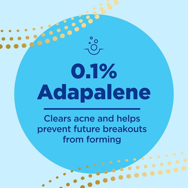 Differin Gel Adapalene 0.1% Acne Treatment, 0.5 oz,