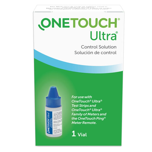 OneTouch Ultra Control Solution for Blood Glucose Meters, Test Strips - 0.126 fl oz