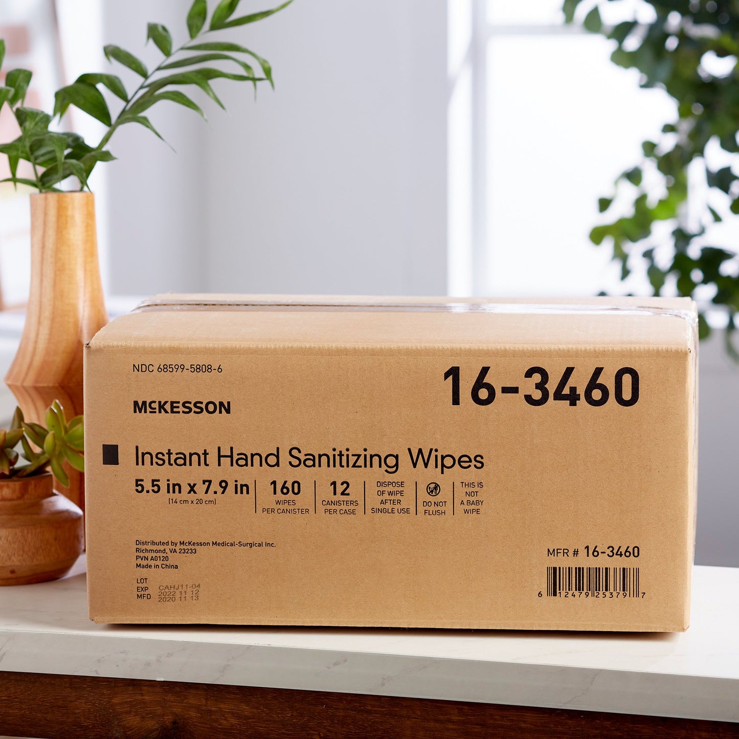 Mckesson Instant Hand Sanitizing Wipes