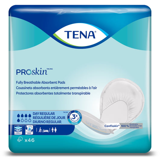 Tena® Day Regular™ Bladder Control Pad, 24-Inch Length, 46 ct