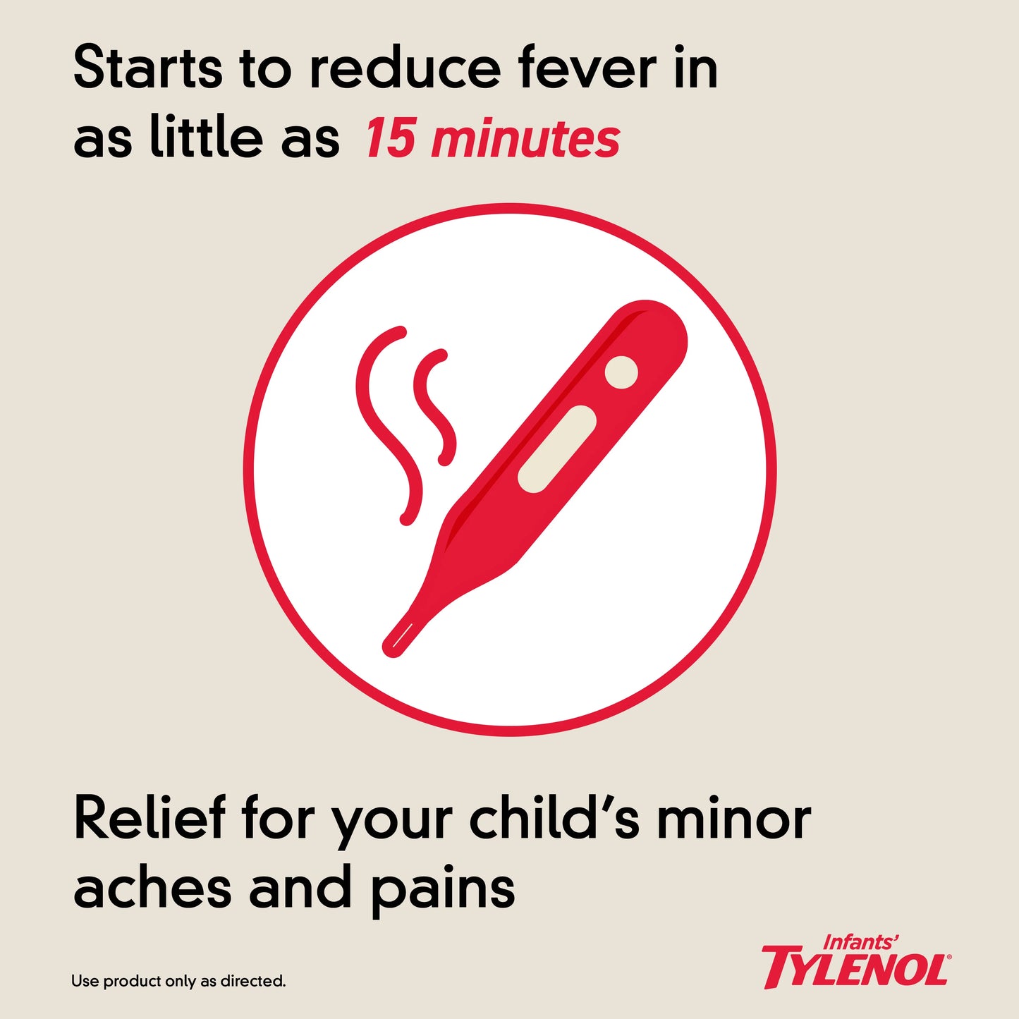 Infants' TYLENOL® Dye Free Pain Reliever and Fever Reducer, 2 oz.