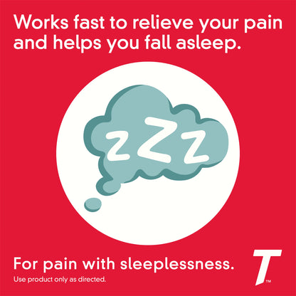 Tylenol PM Extra Strength Pain Reliever & Sleep Aid Caplets