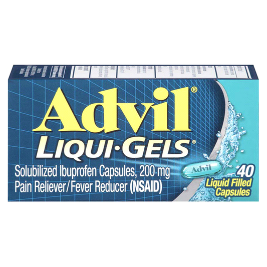 Advil Liqui-Gels, 200 mg Ibuprofen, 40 ct