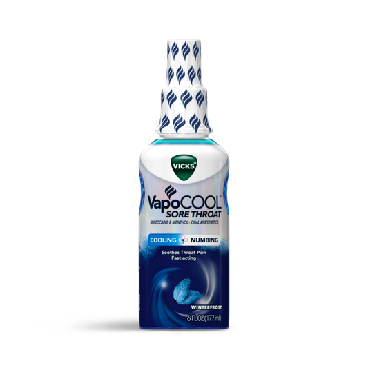 Vicks VapoCOOL Sore Throat Spray, 6 oz.