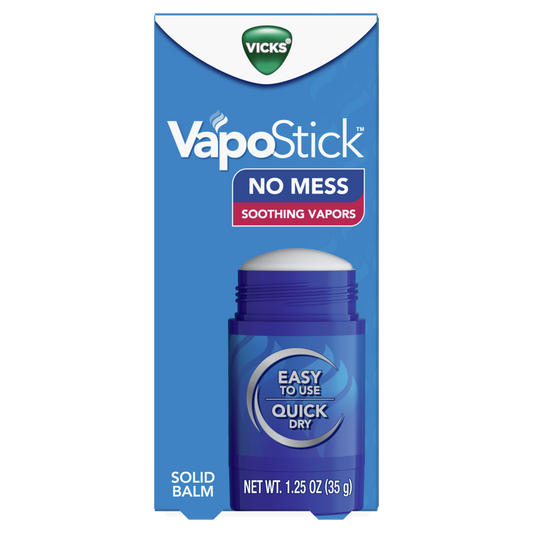 Vicks VapoStick Non-Medicated Soothing Vapors Solid Balm