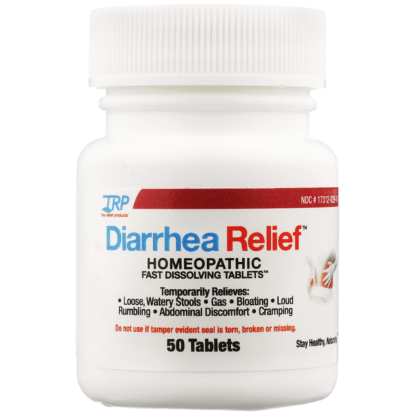 TRP Homeopathic Diarrhea Relief Tablets, 50 ct.